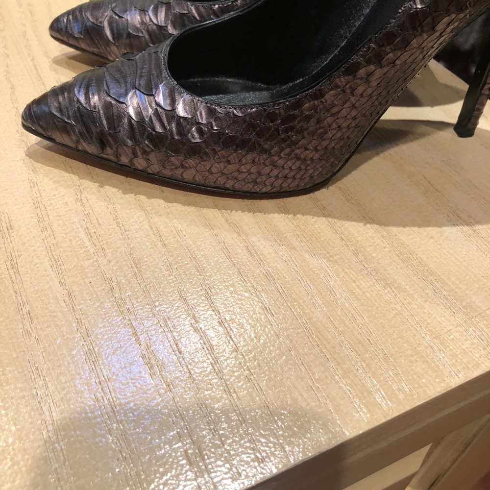 Ysl Python Heels In Excellent Condition - image 3